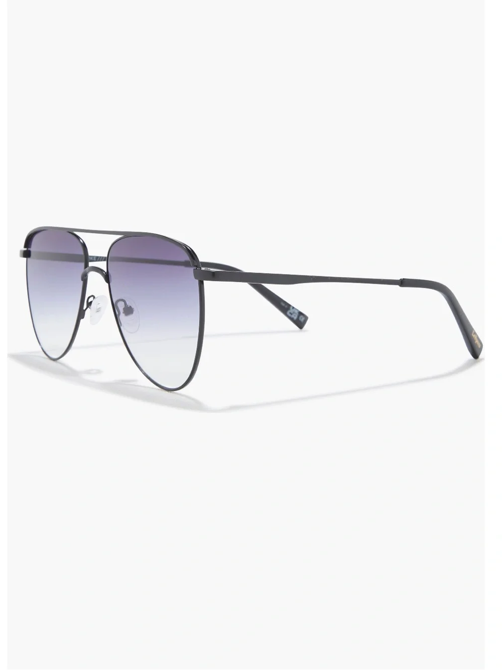 Le Specs The Duke 57mm Aviator Sunglasses Matte Black